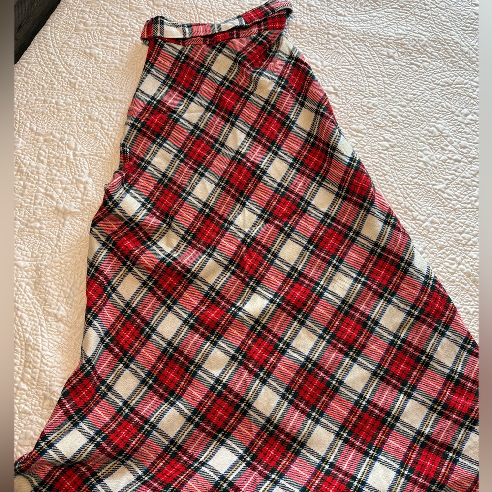 Vintage Plaid Maxi Skirt
